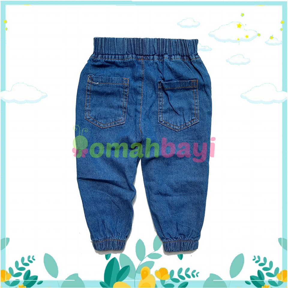 Quần Jeans Thời Trang Năng Động Cho Bé Trai 1-8 Tuổi