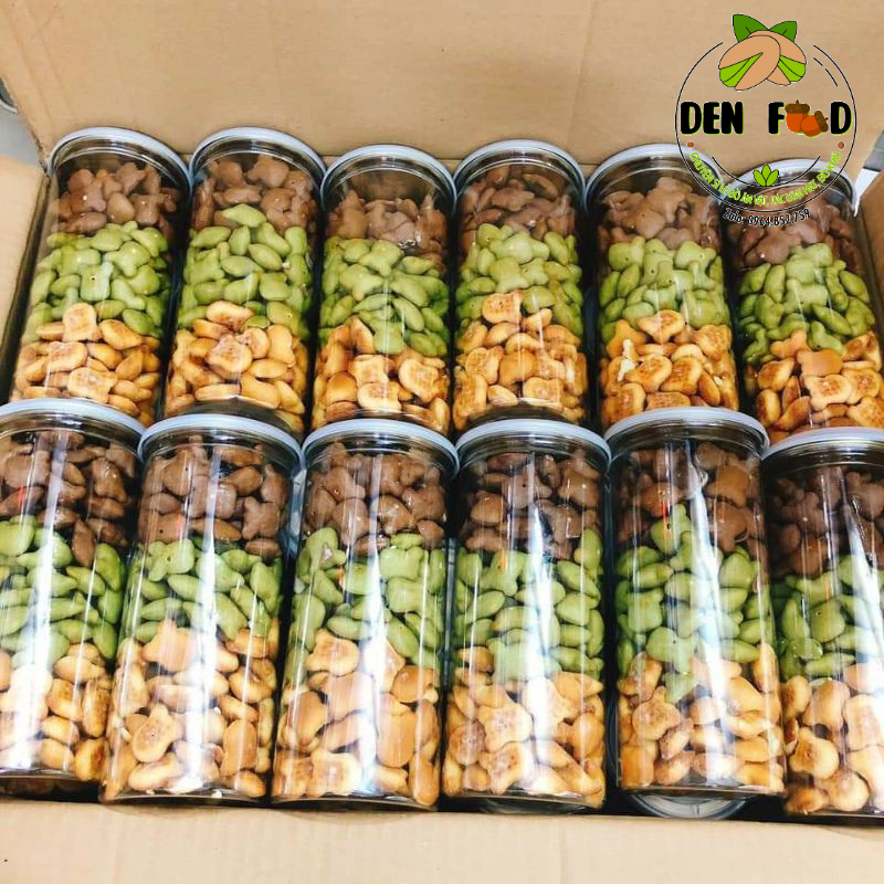 Bánh Gấu Nhân Kem MORICE Mix 3 Vị Thơm Ngon Giòn Tan Béo Ngậy Lon PET 430gr