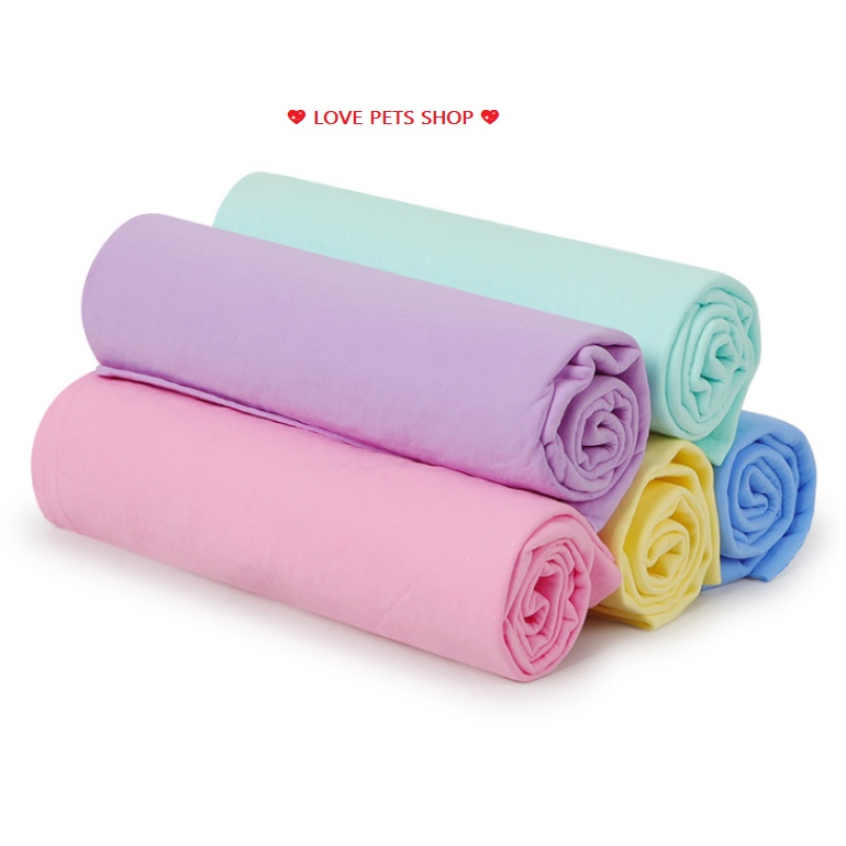 KHĂN TẮM CHO CHÓ MÈO ĐA NĂNG SIÊU THẤM HÚT - LOVE PETS SHOP