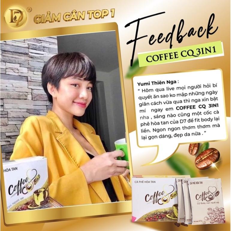 Cà phê giảm cân CQ Thái lan chính hãng hộp 10 gói !
