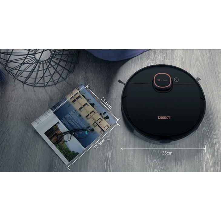 Robot hút bụi lau nhà ECOVACS DEEBOT T5 MAX - Hàng trưng bày chưa qua sử dụng_ Tặng app ecovacs home