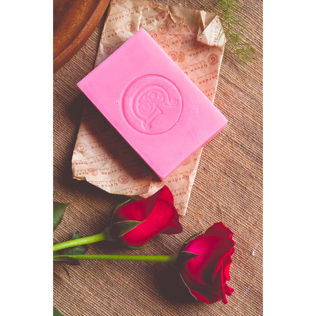 Xà phòng handmade Hoa Hồng từ Green Garden