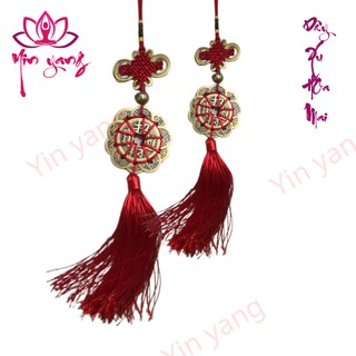 Dây Xu Hoa Mai Ngũ Đế- Vật Phẩm Phong Thủy- Yinyang Shop