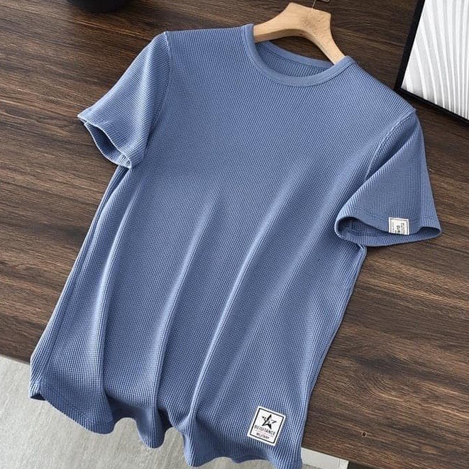 Áo Phông Nam Tay Ngắn Cổ Tròn Cotton, Áo Thun Nam Thể Thao Co Dãn 4 Chiều Cao Cấp