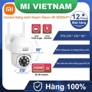 Camera Ngoài Trời minh Xiaomi Xiaovv 3630S-P1 HD 1080P Rotate Outdoor Waterproof Wireless PTZ IP