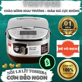 Nồi cơm điện, nồi cơm điện tử Toshiba RC-18DR2PV hàng chuẩn chính hãng Toshiba
