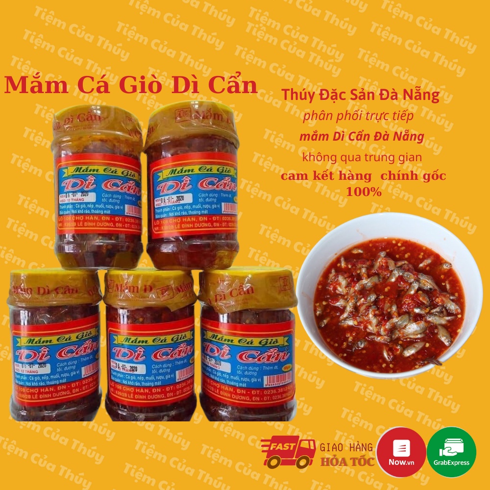 Mắm cá giò Dì Cẩn hũ 500gr chính gốc phân phối trực tiếp