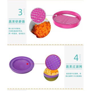 Bộ chế biến ăn dặm Berz