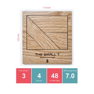 Đồ chơi gỗ - The Small T 3 MDF