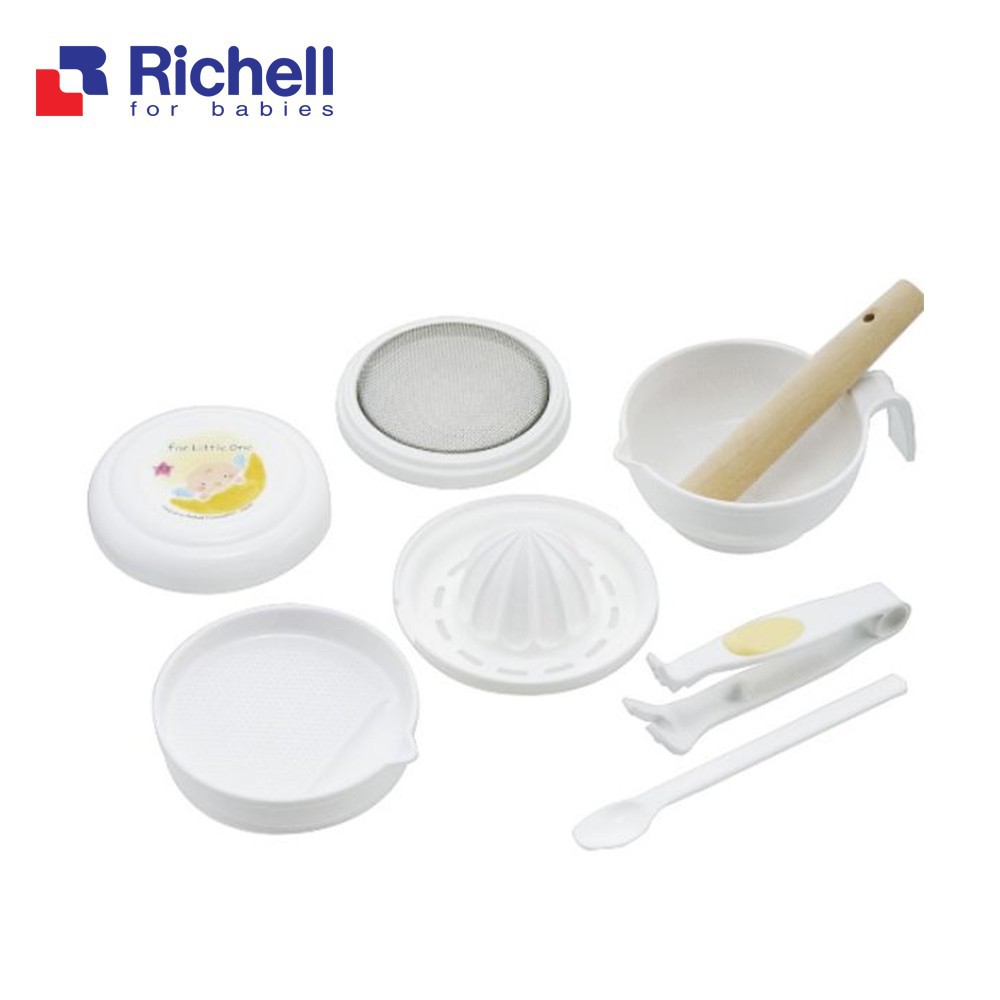 Bộ chế biến ăn dặm kiểu Nhật Richell RC53371