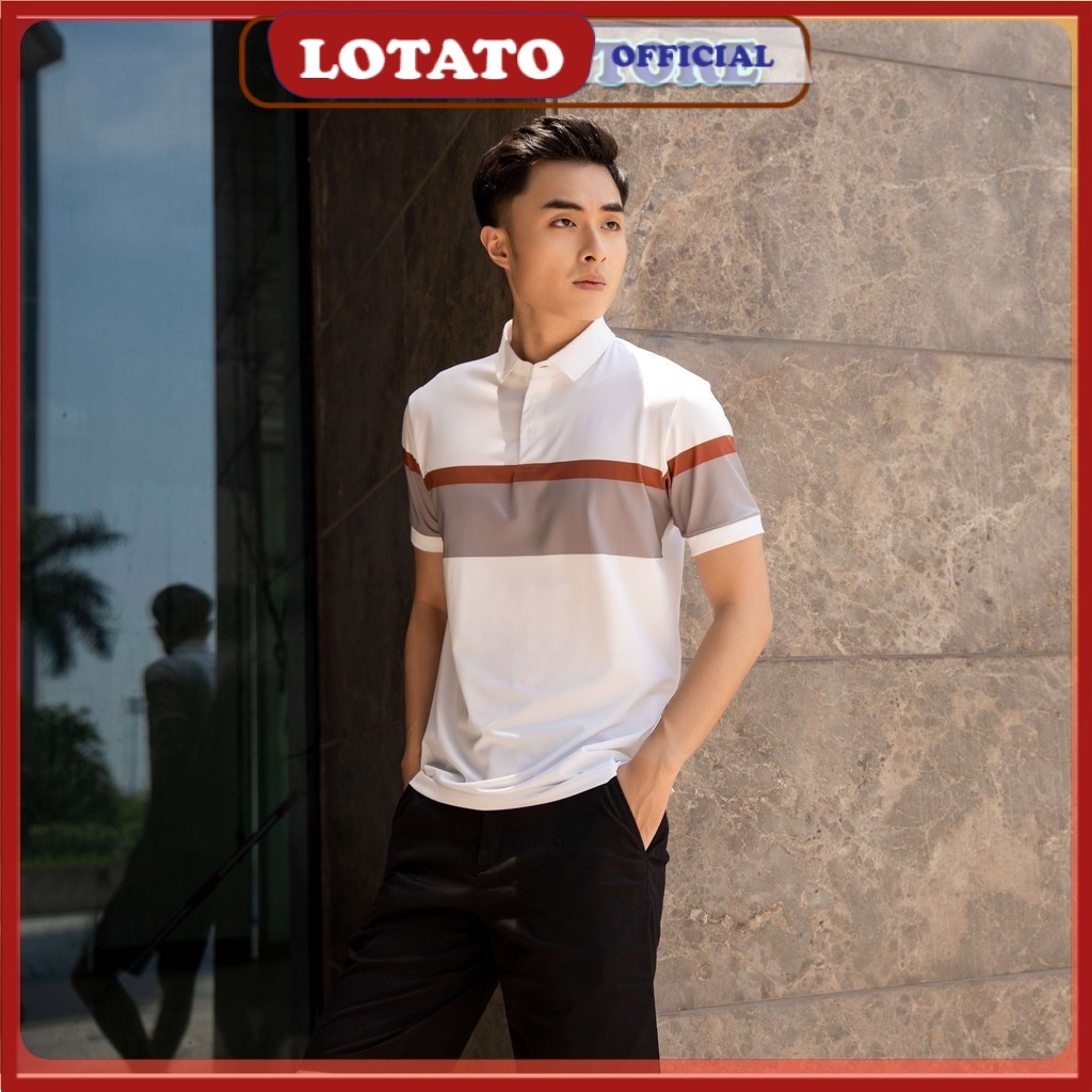 Áo thun Polo nam cổ bẻ chất vải Polycool bao xịn, chuẩn form, sang trọng - lịch lãm Kcavina