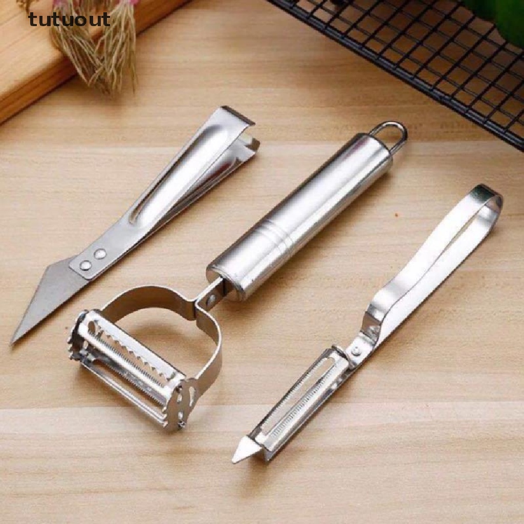 Dụng Cụ Bào Gọt Rau Củ Quả Bằng Thép Không Gỉ Tiện Lợi
