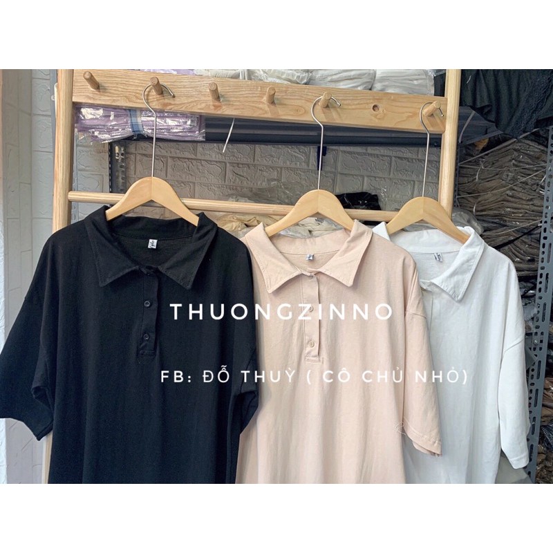 [Ảnh thật/Video] Váy polo cổ đức phong cách Hàn Quốc Đầm dáng suông ulzzang | BigBuy360 - bigbuy360.vn