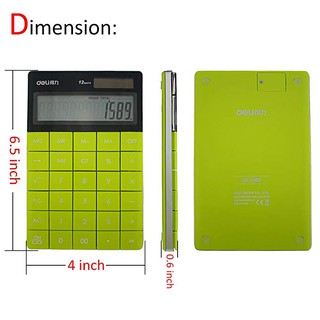 Máy Tính TOUCH Nhiều Màu Deli 1589