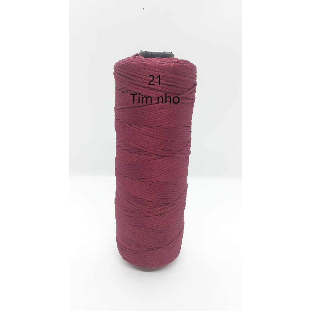 Sợi dệt ống màu trơn