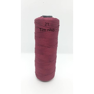 Sợi dệt ống màu trơn