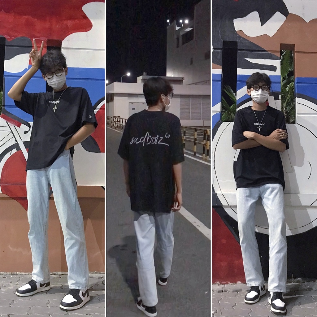 Áo thun Sadboiz Lowkey Tee tay lỡ form rộng Unisex, áo phông Sadboiz nam nữ phong cách Ulzzang Cocoo Store