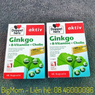 Viên uống Ginkgo Doppel Herz aktiv - Xách tay Đức