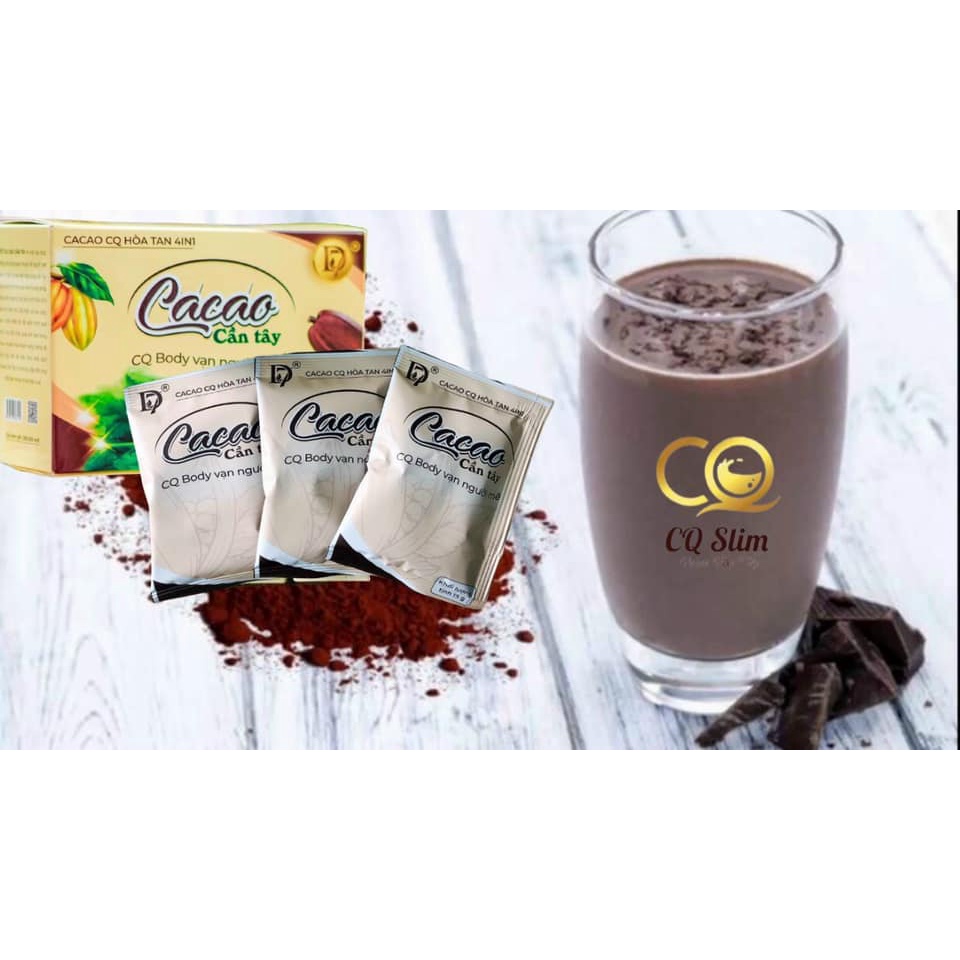 Ca cao cần_tây giảm cân Thái lan hộp 10 gói