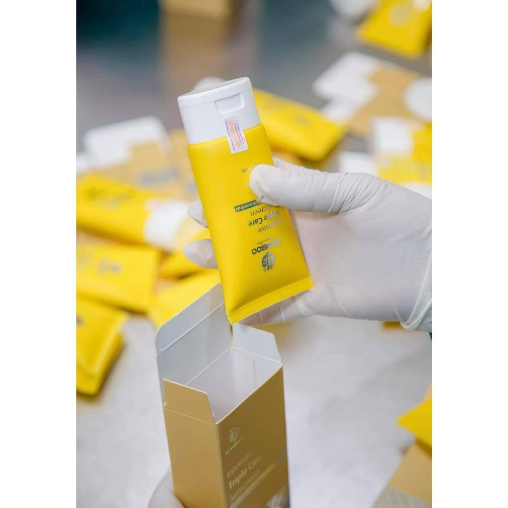 Kem chống nắng Bamboo Intensive Triple Care Suncreen tuýp 70ml