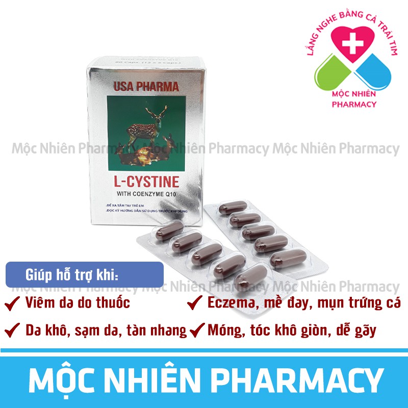 L Cystine, Hỗ Trợ Làm Đẹp Da, Khỏe Tóc, Móng