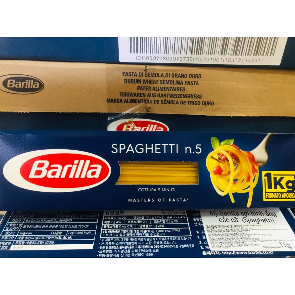 1kg Mỳ Ý BARILLA