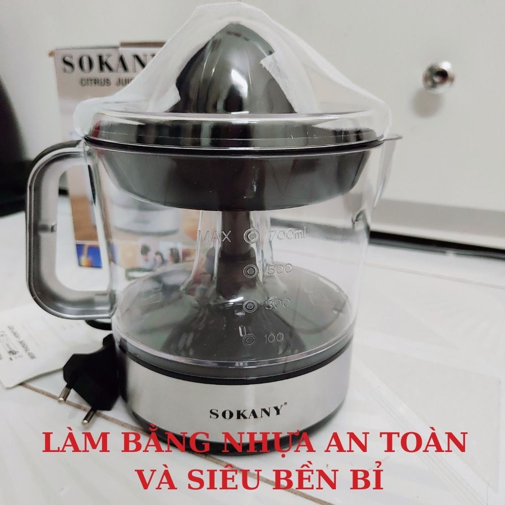 Máy Vắt Cam Tự Động Bằng Điện Sokany JE-623D Mẹ Gạo,máy vắt cam Lebenlang tư động chính hãng 2 chiều Mẹ Gạo