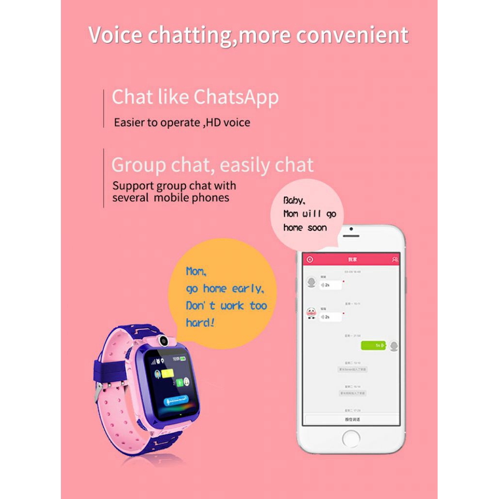 Đồng Hồ Thông Minh Định Vị Gps 2g Hỗ Trợ Thẻ Sim Và Phụ Kiện