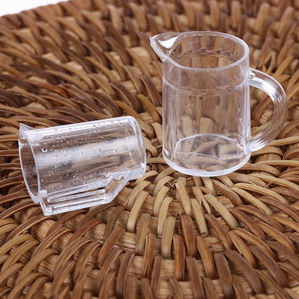 Set 15 Ly Chén Dĩa Đồ Chơi Trong Suốt Cho Nhà Búp Bê Tỉ Lệ 1:12