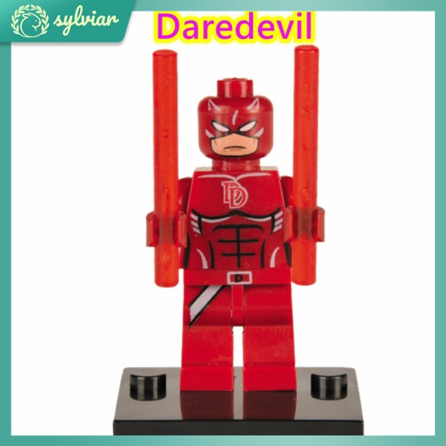 Đồ chơi trẻ em Lắp Ráp Lego Mini Hình Marvel Daredevil Kingpin Iron Fist
