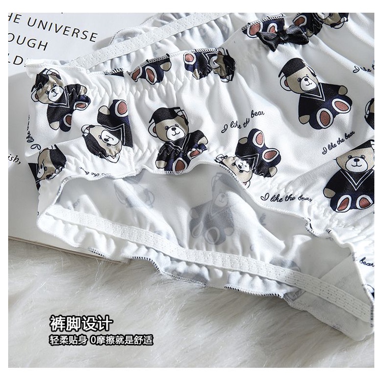 Quần Lót Họa Tiết Hoạt Hình Xinh Xắn Dành Cho Nữ