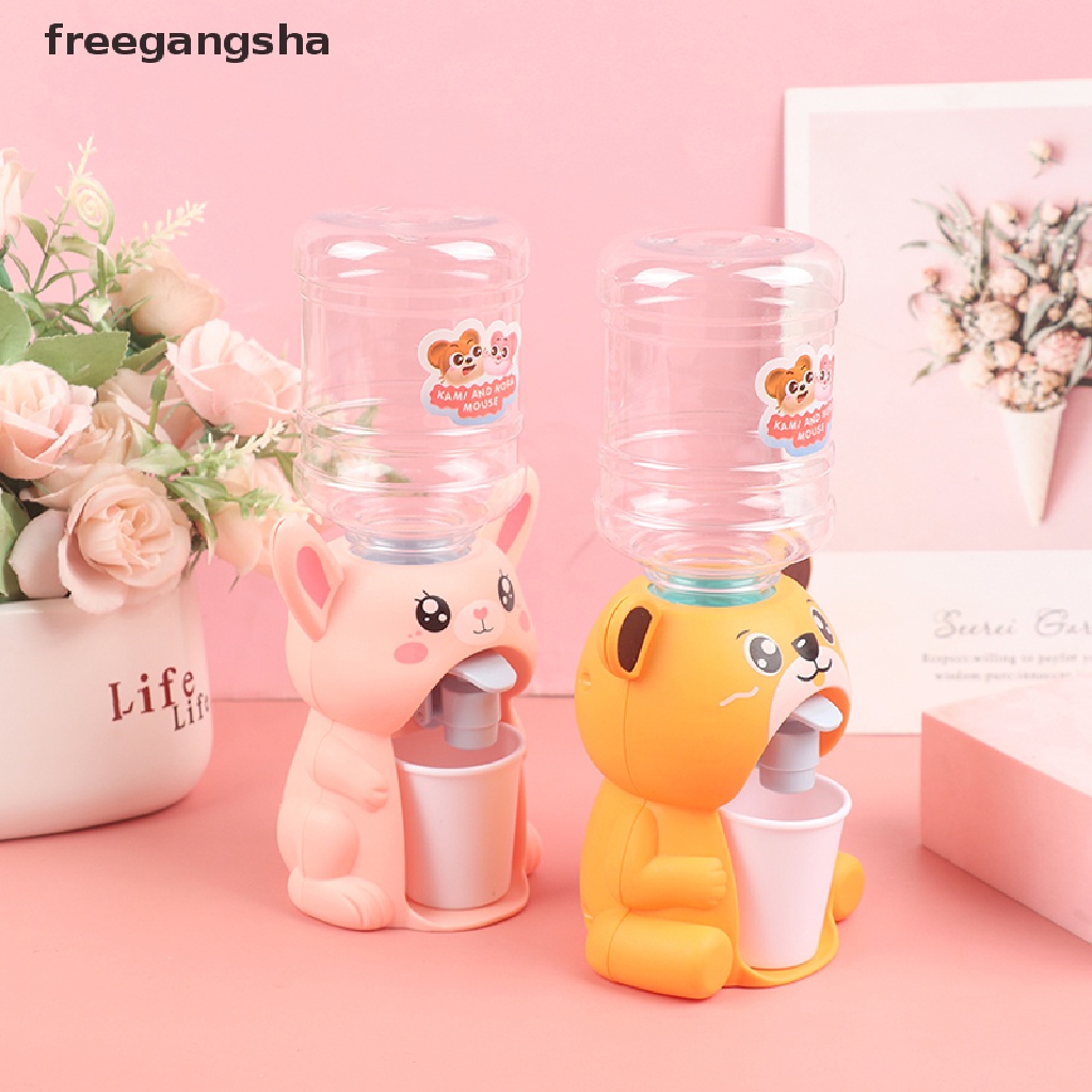 [FREG] Mini Water Dispenser for Children Gift CuteWater Juice Milk Drinking Fountain FDH