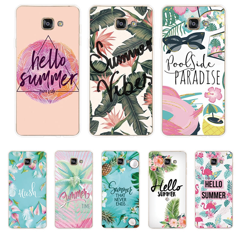 Ốp Lưng Samsung Galaxy A3 A5 A7 2016 2017 TPU mềm Case Summer