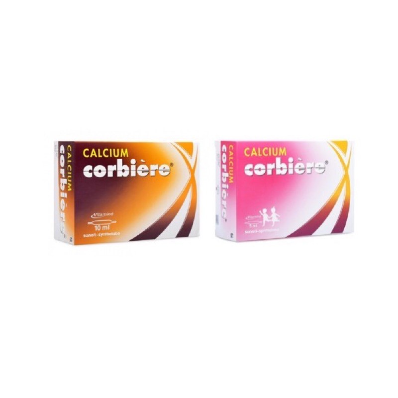 ✅ canxi Calcium corbiere hộp 30 ống