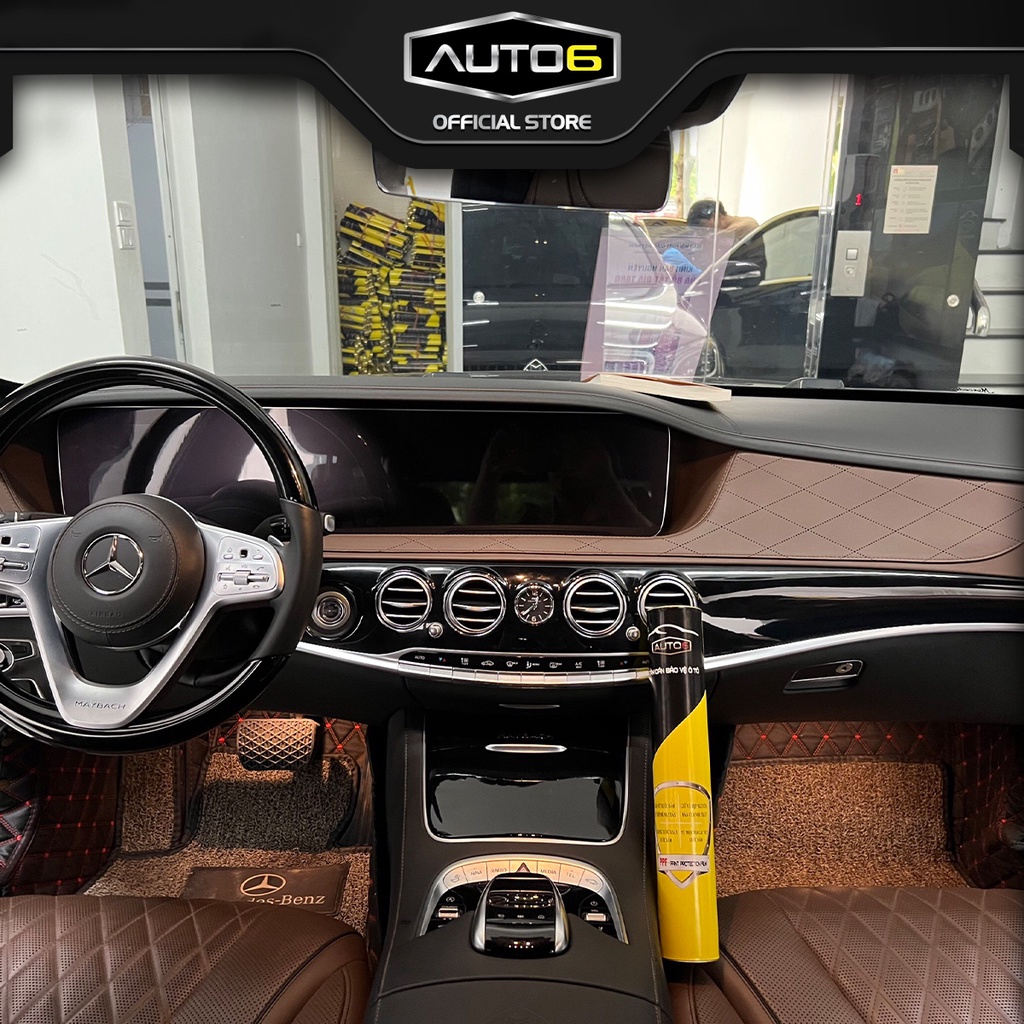 Bộ Film PPF trong suốt dán xe MAYBACH S450 2017-2021 chống xước bảo vệ nội thất ô tô - AUTO6