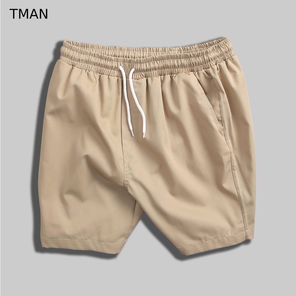 [Mã SKAMLTSM9 giảm 10% đơn 99K] Quần short, Quần ngố nam SAT vải Kaki - TMAN