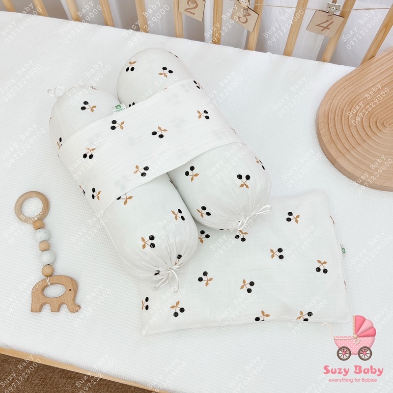 BỘ GỐI CHẶN SƠ SINH MIPBI