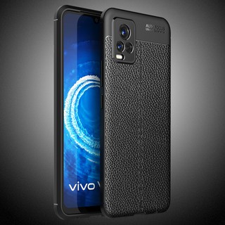Ốp Lưng Da Tpu Mềm Cho VIVO V20 / V20 SE