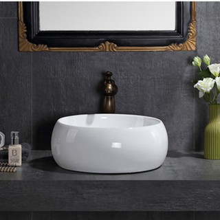 chậu lavabo đặt bàn đá