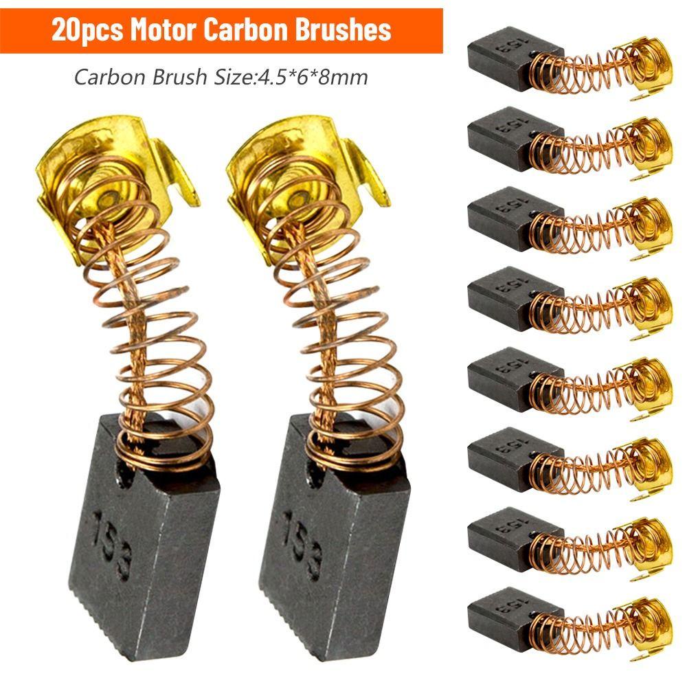 Set 20 Chổi Khoan Mini Cầm Tay Bằng Carbon Thông Dụng