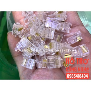 hạt điện thoại 6 chân- túi 100 chiếc- rj12