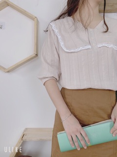 Áo sơ mi tay lỡ