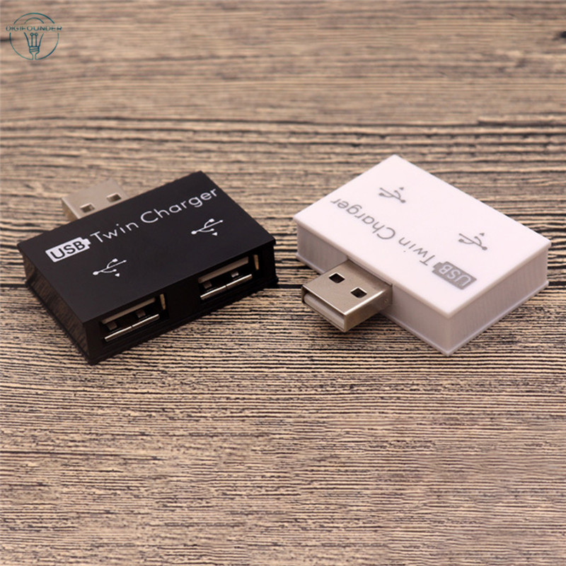 Bộ Chia Cổng Sạc Usb 1 Sang 2