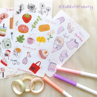 Bullet Journal Sticker: Combo sticker “Cozy 2”