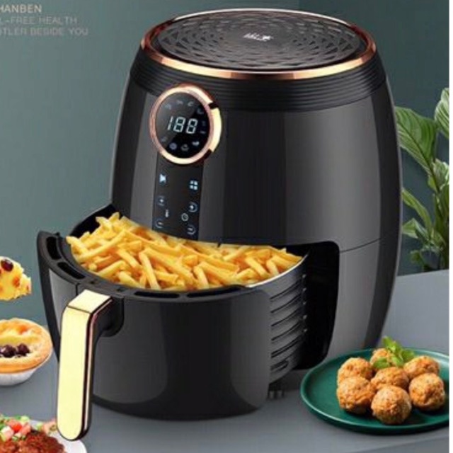 NỒI CHIÊN KHÔNG DẦU HÃNG SHANBEN 6898 ĐIỆN TỬ 6 LÍT SIÊU SỊN