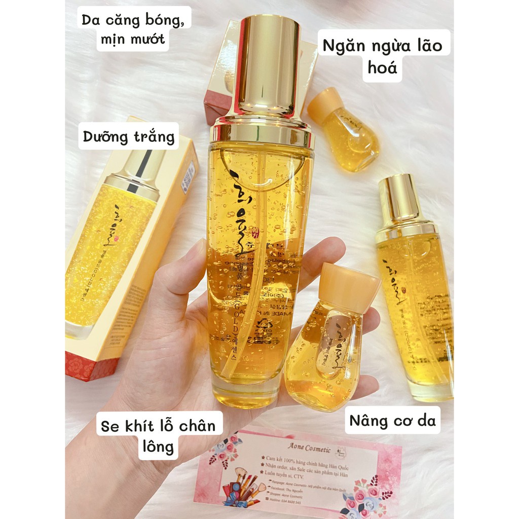 Serum tinh chất vàng 24K Lebelage Heeyul Premium Gold Hàn Quốc - Dưỡng ẩm, chống lão hóa