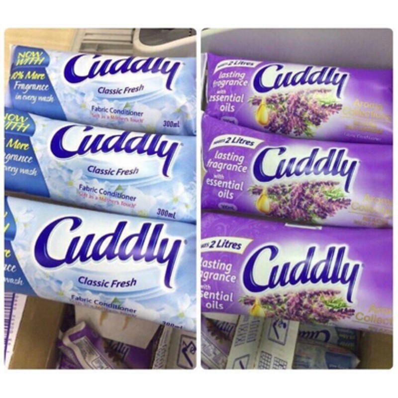 Nước xả vải đậm đặc Cuddly 300ml