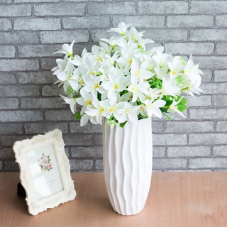 Hoa Cúc Nhật Hoa Lụa 1 Cành 30 Bông [B6-D4]
