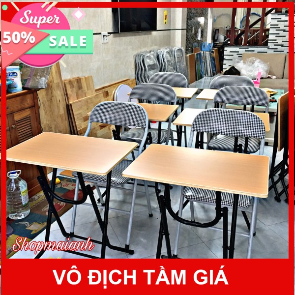 Sp mới ⚡️☄️ Bộ bàn ghế giá rẻ mặt 40/60/ cao 70cm