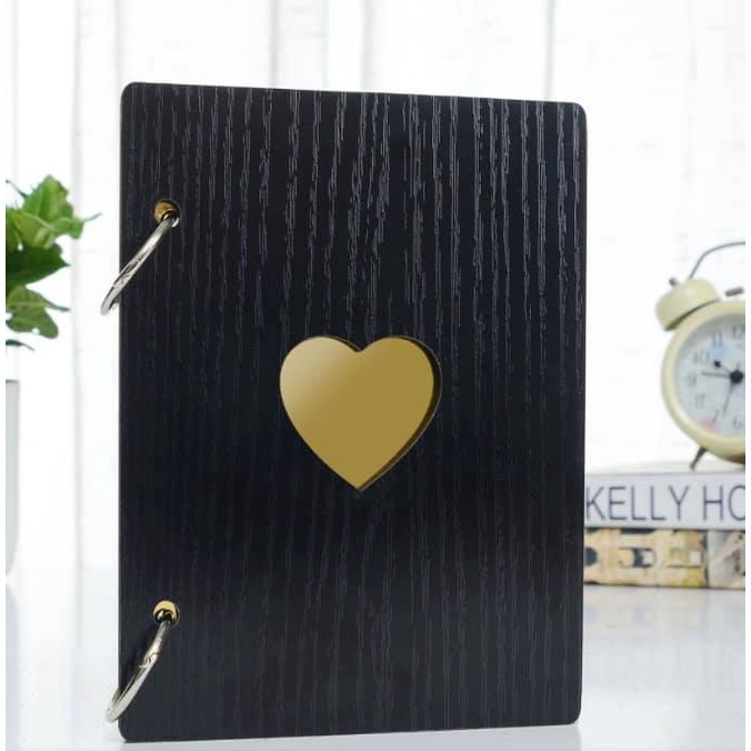 ⚡Album D.I.Y dán ảnh Heart wood ⚡